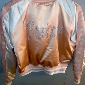 Juicy kappa authentic diamond studded jacket